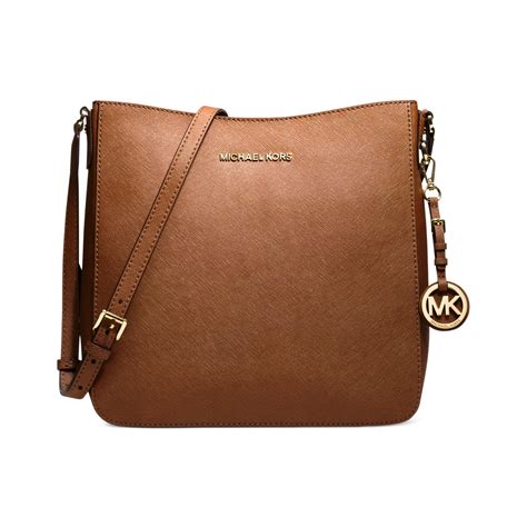 michael kors large jet set signature messenger bag in brown|Amazon.com: Michael Kors Jet Set Messenger Bag.